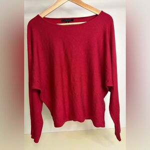 NWT Cyrus Red Long Sleeve Sweater sz L